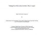 Valuing Forest Recreation Activities 2006: Phase 1 Report